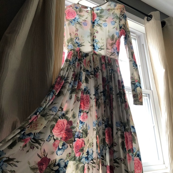 Almost New floral maxi dress - Picture 1 of 3